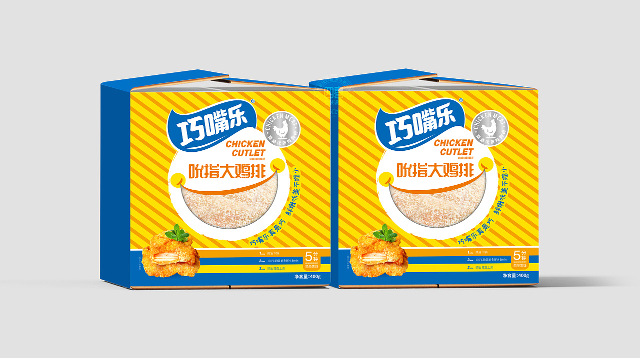 巧嘴樂冷凍食品包裝設(shè)計(圖3)