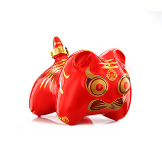 創(chuàng)意酒包裝設(shè)計虎年生肖紀(jì)念禮酒濃香型白酒單瓶裝產(chǎn)品包裝設(shè)計欣賞(圖5)