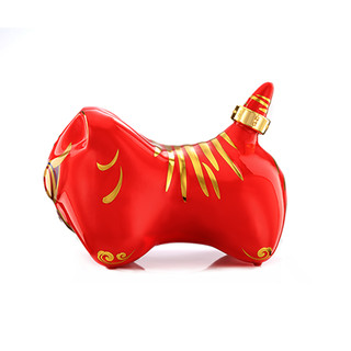 創(chuàng)意酒包裝設(shè)計虎年生肖紀(jì)念禮酒濃香型白酒單瓶裝產(chǎn)品包裝設(shè)計欣賞(圖6)