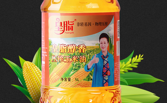 皇脂茶油品牌logo與食品包裝設(shè)計欣賞(圖2)