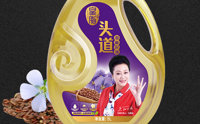 皇脂茶油品牌logo與食品包裝設(shè)計欣賞(圖4)