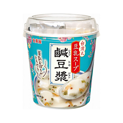 包裝設(shè)計公司推薦臺灣式豆?jié){湯沈總讓丸美屋食品工業(yè)包裝設(shè)計欣賞(圖1)