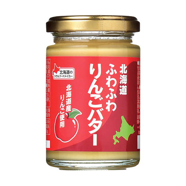 包裝設計公司推薦北海道蓬松蘋果黃油貝爾食品包裝設計欣賞(圖1)