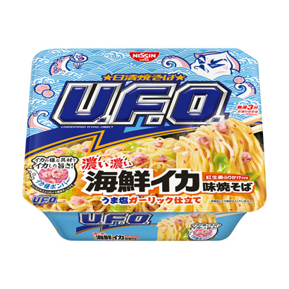 包裝設(shè)計(jì)公司推薦日清炒面濃海鮮魷魚味炒面鹽格力加工日清食品包裝設(shè)計(jì)欣賞(圖1)