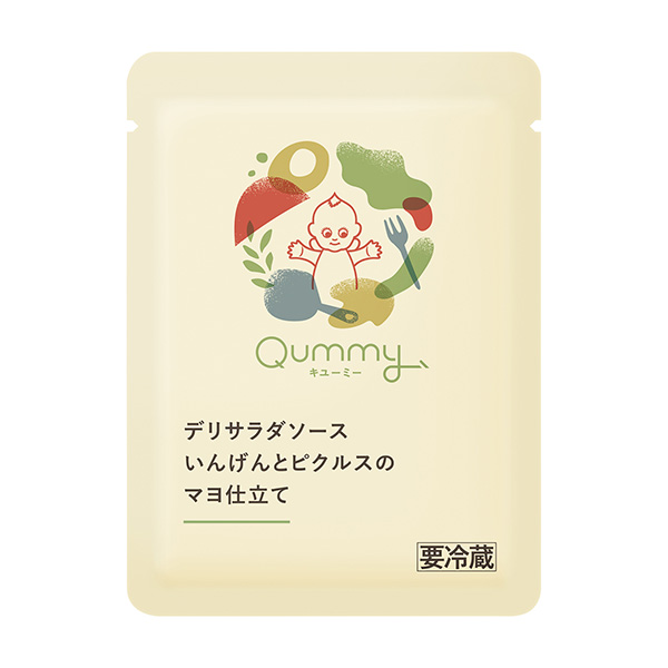 包裝設(shè)計公司推薦 Qummy外賣色拉醬胡蘿卜和泡菜的蛋黃醬制作包裝設(shè)計欣賞(圖1)